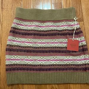 Mossimo knitted sweater skirt